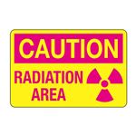 Caution Radiation Area Decal